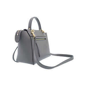 Celine Calfskin Belt Leather Body Bum Bag Grained